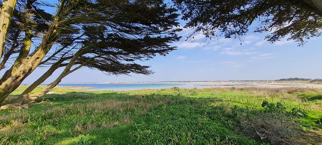 PENMARCH, A 50 mètres de la Plage de Pors-Carn, Généreuse( 180 m²) Maison  avec Jardin de 2141m²