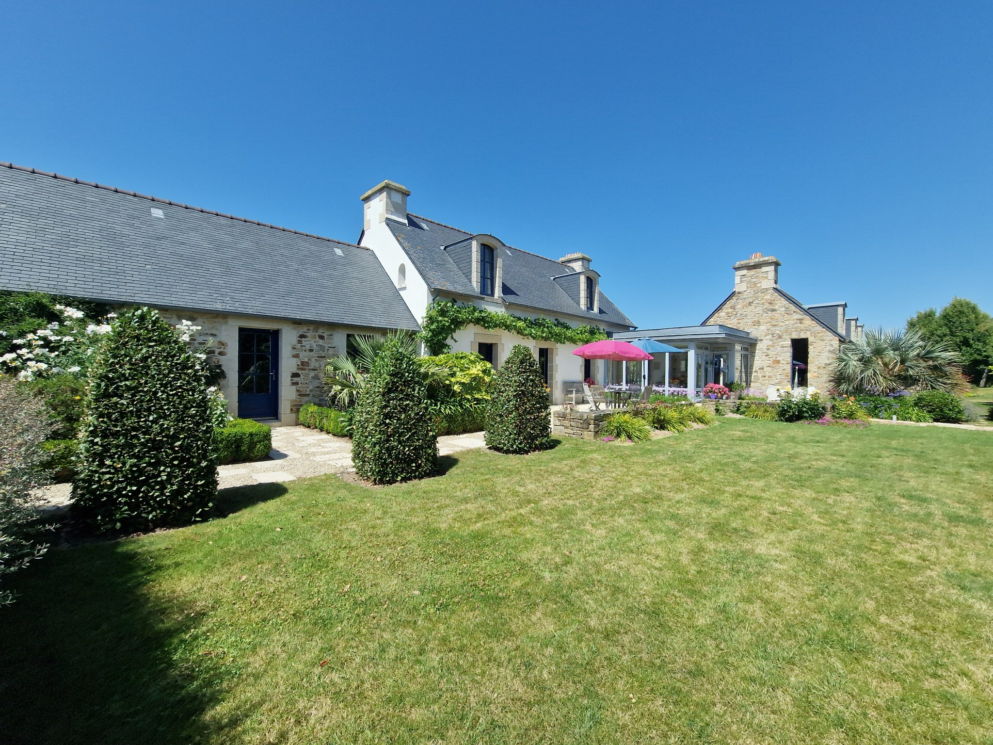 Pays Bigouden, La Splendide Propriété à Quelques chemins des Dunes de Tronoën & La Torche