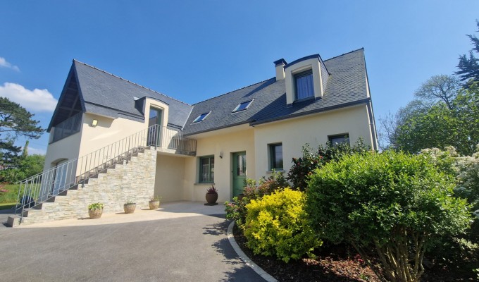 Exclusivité Agence. Le Havre De Paix Sortie Douarnenez Maison Récente & Lumineuse Entre Mer & Campagne