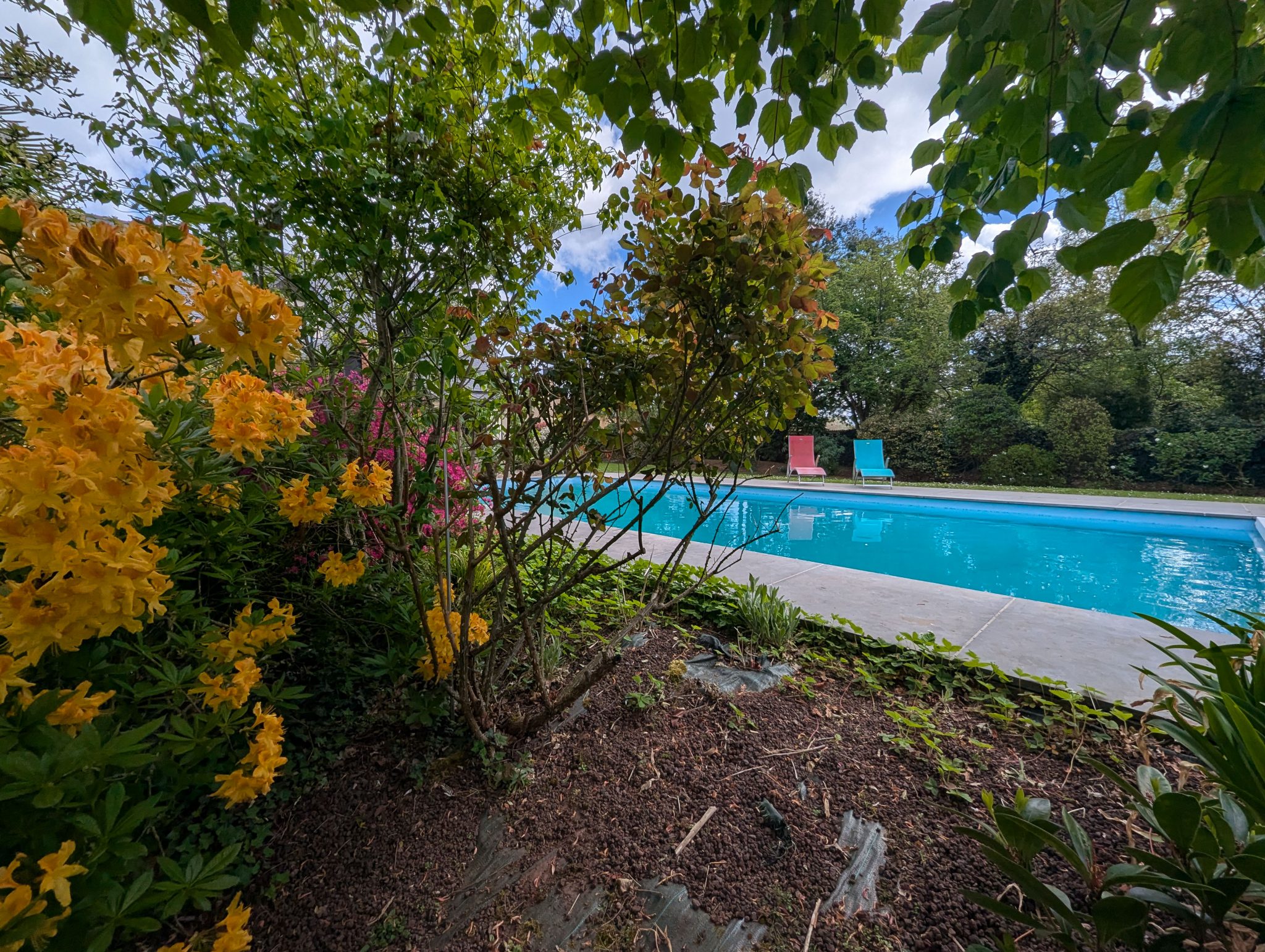 Ploërmel – La Généreuse et Intime Maison d’Architecte (260 m²) Parc & Piscine Plein Sud