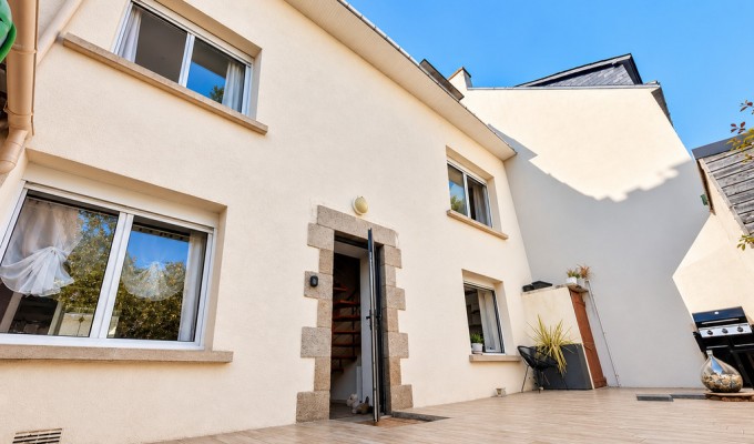 Riec-sur-Bélon Centre – Maison 120 m², 4 chambres, Terrasse Plein Sud Sans Vis-à-Vis