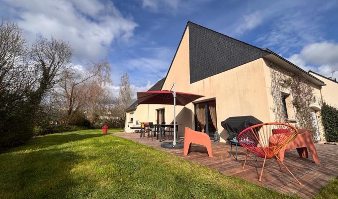 Quimper Kerfeunteun – L’intemporelle & Vaste Maison Contemporaine (160 m²) & Jardin