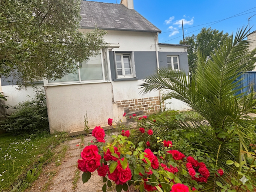 Quimper Ouest Charmante Petite Maison 85 m² Au Calme Avec 3 Chambres, Jardin & Terrasse.