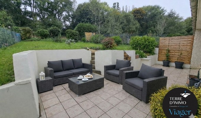 Quimper, Maison en viager occupé – Homme de 77 ans – Bouquet 44 000 € + Rente 600 €