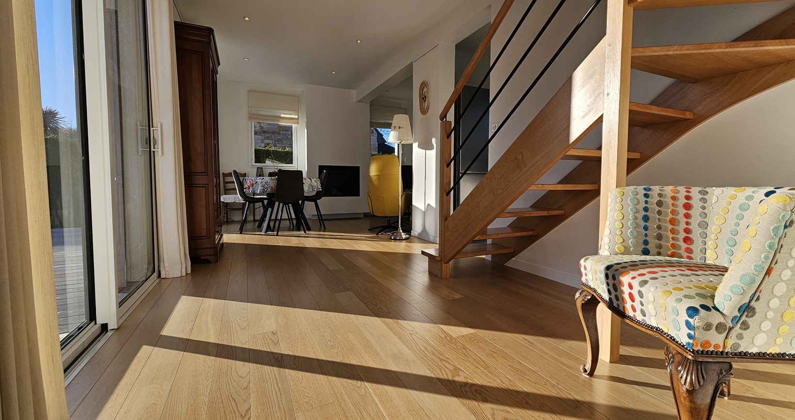 Fouesnant Beg Meil – Lumineuse & Qualitative Maison Avec Suite Parentale & Terrasse