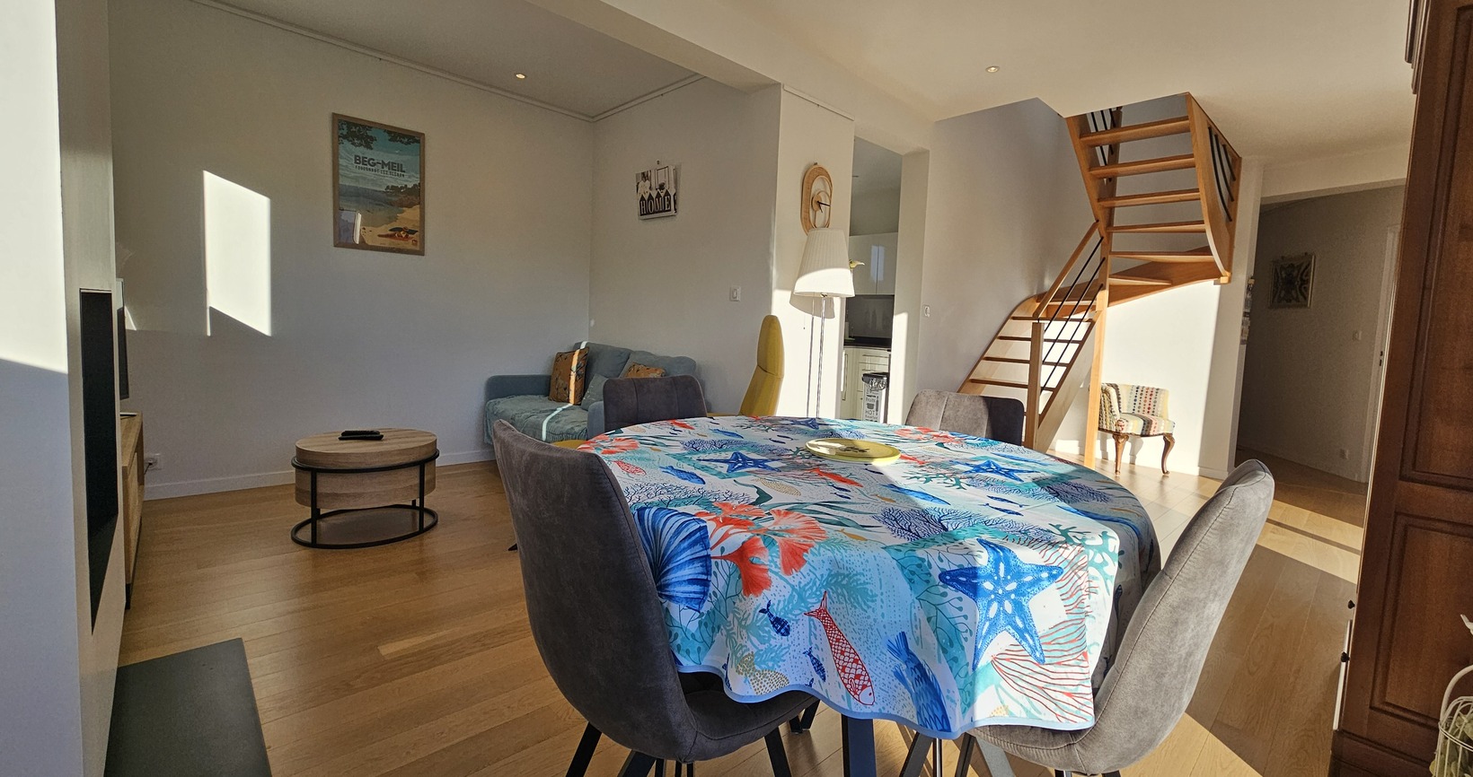 Fouesnant Beg Meil – Lumineuse & Qualitative Maison Avec Suite Parentale & Terrasse