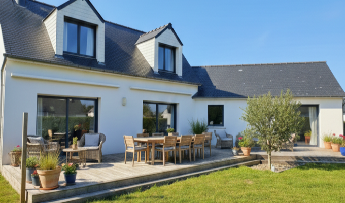 Fouesnant Beg Meil – Lumineuse & Qualitative Maison Avec Suite Parentale & Terrasse