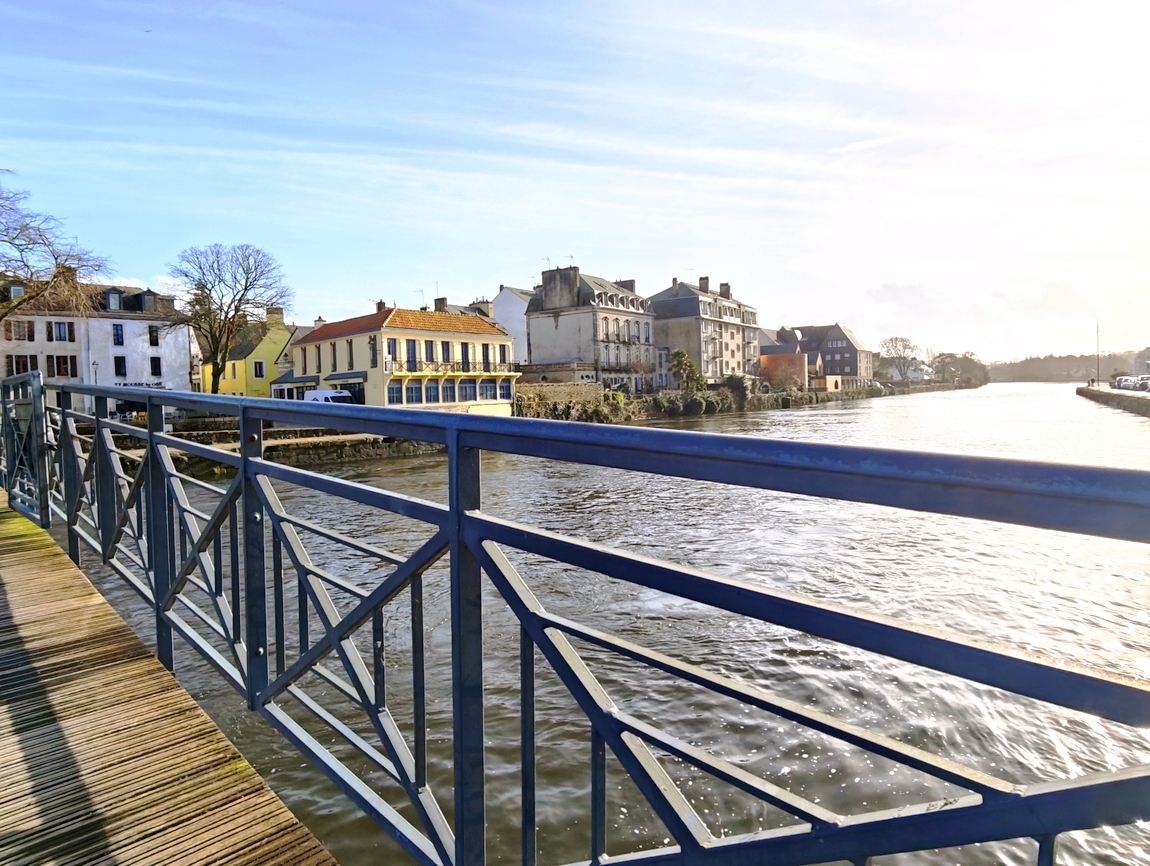 Quimper. Quartier Très Prisé de Locmaria pour Agréable Maison & son Jardin Clos de 700 m2.
