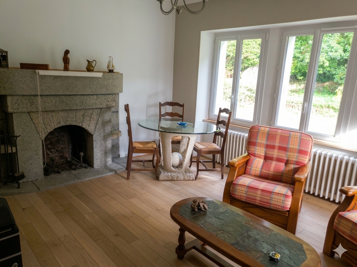 Huelgoat, Maison en Viager occupé – Homme de 82 ans – Bouquet 83 700€ + Rente 104€