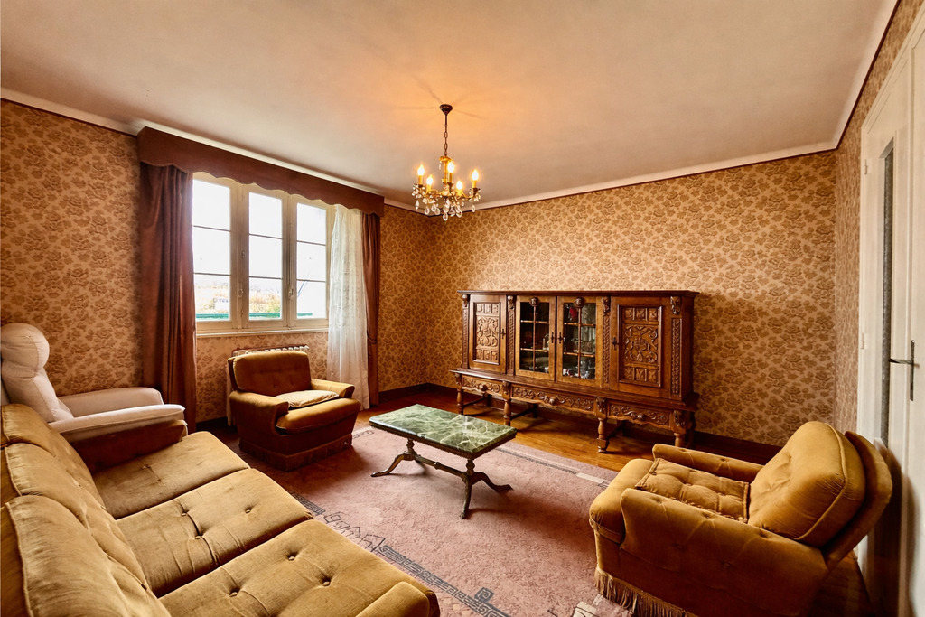 Quimper Sud – Quartier Recherché pour Maison des Années 1958 (113m2) avec Garage & Jardin