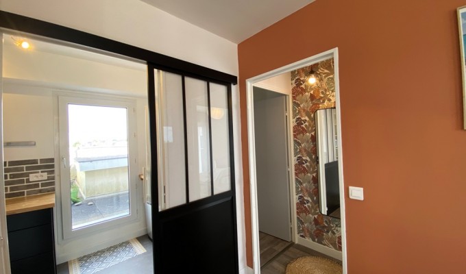 A LOUER. Libre au 13/04/2026. Quimper, Quartier Kerfeunteun, Appartement Meublé Avec Terrasse !