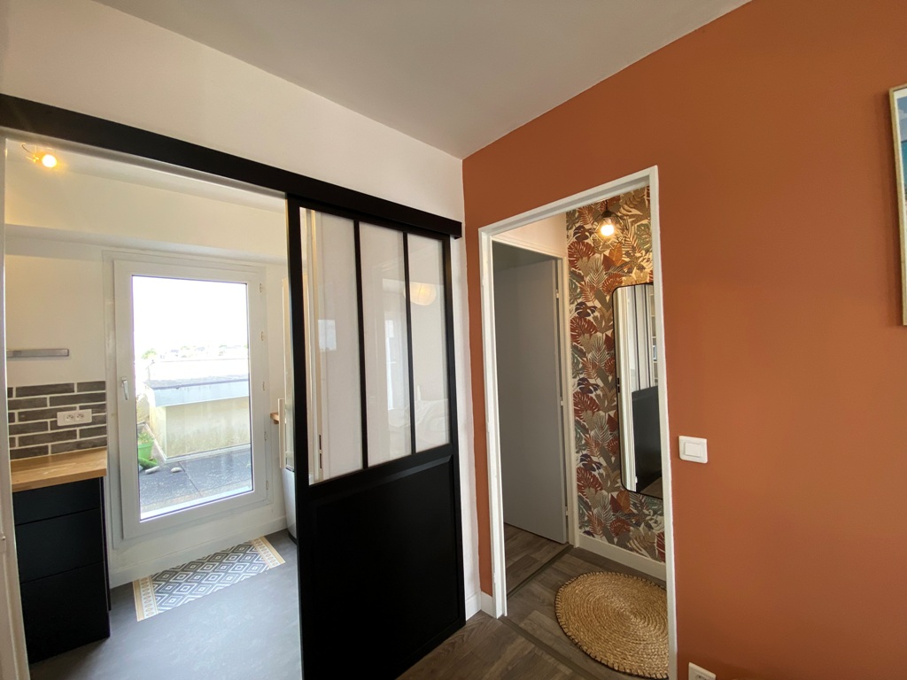 A LOUER. Libre au 13/04/2026. Quimper, Quartier Kerfeunteun, Appartement Meublé Avec Terrasse !