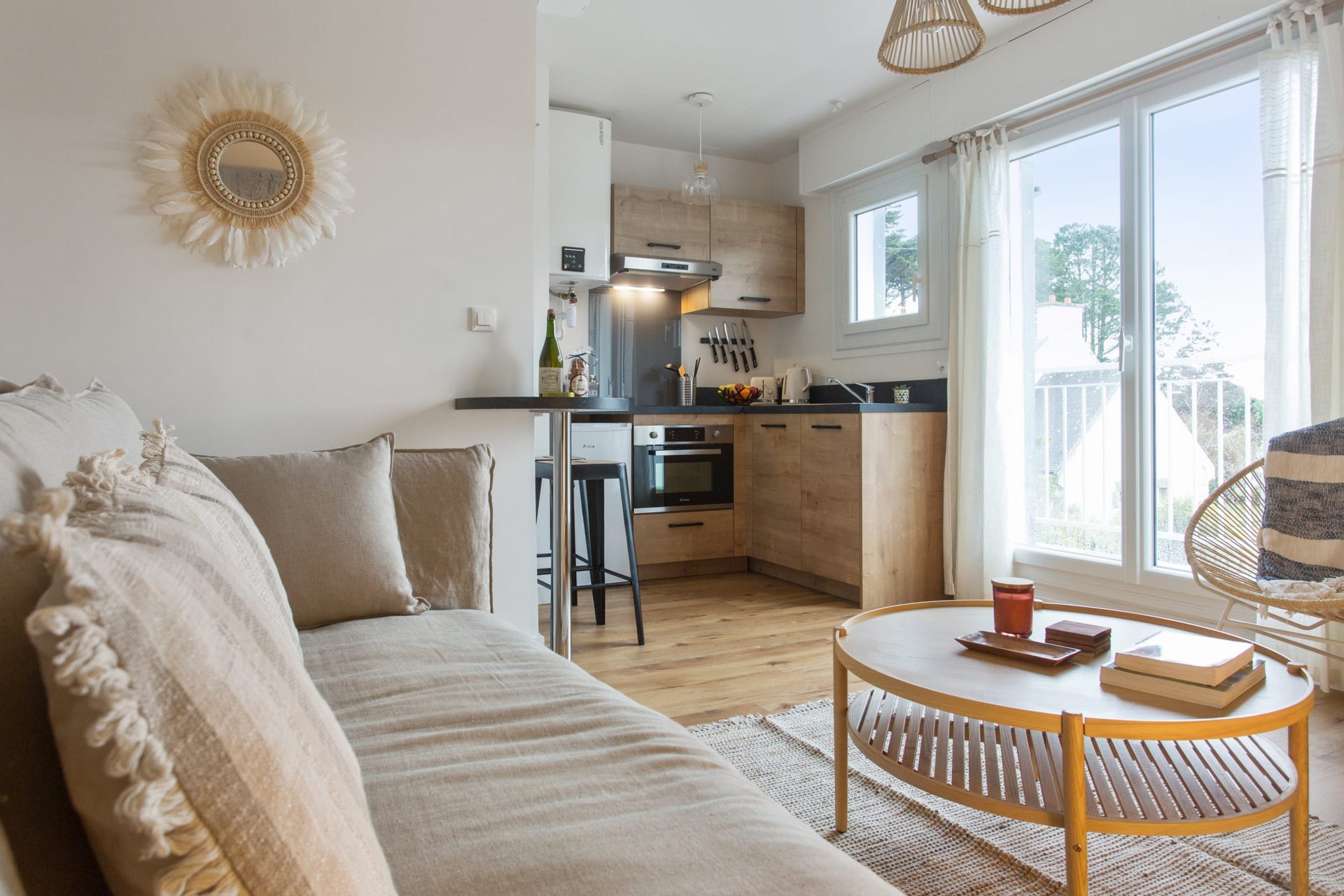 Quiberon Presqu’île – Ensemble Locatif Soigné de 4 Appartements, Esprit Bord de Mer & Activité Clé en Main