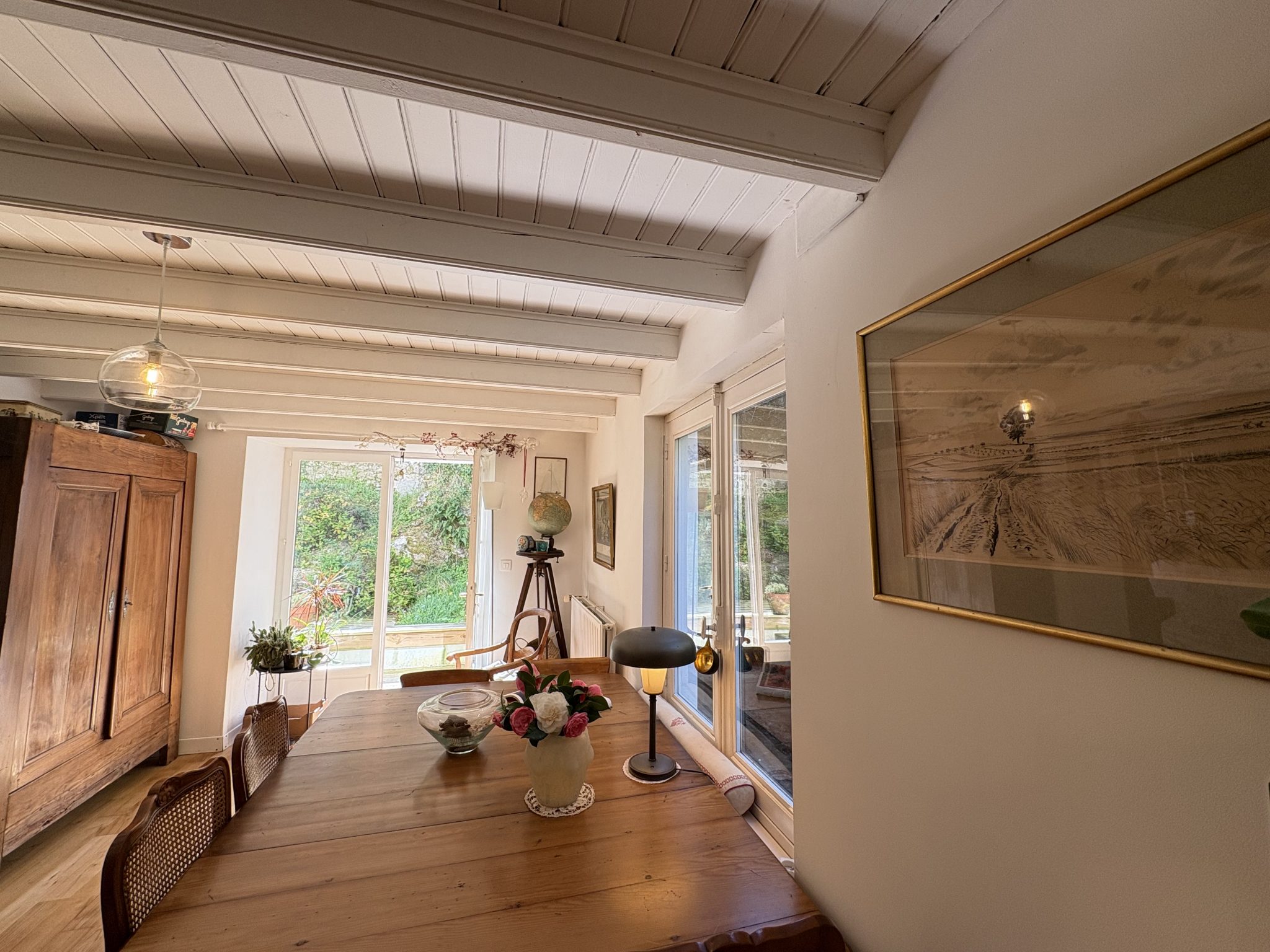 Au Coeur du Centre-Ville de Pont-Aven, Maison de Maître du XIXe Siècle Avec Jardin Clos de Murs. RARE!