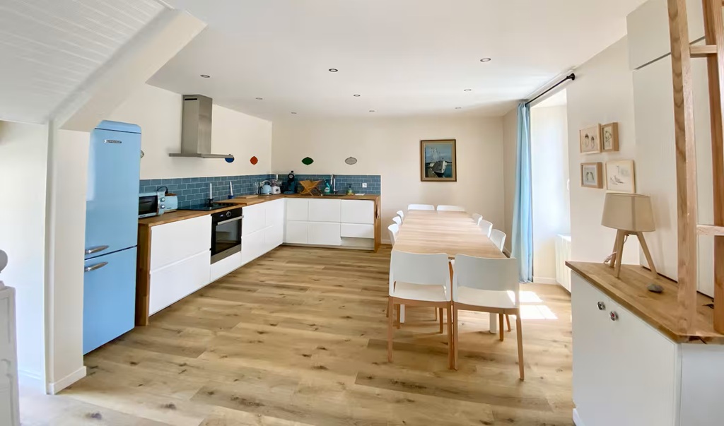 Combrit Sainte-Marine, Vue Mer & Accès Au Port pour Belle Maison de Pêcheur Entièrement Rénovée Avec Jardin