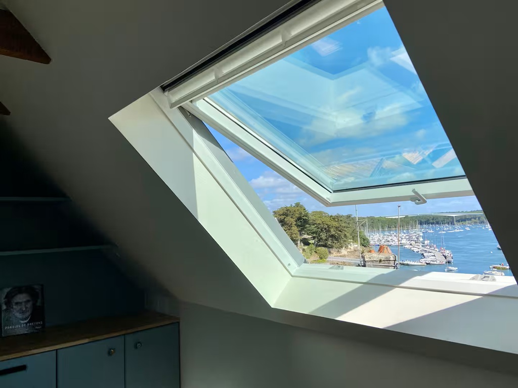 Combrit Sainte-Marine, Vue Mer & Accès Au Port pour Belle Maison de Pêcheur Entièrement Rénovée Avec Jardin