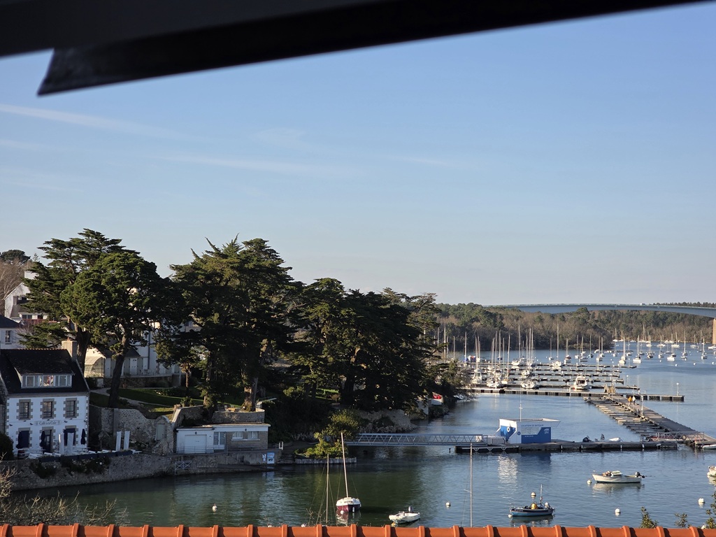 Combrit Sainte-Marine, Vue Mer & Accès Au Port pour Belle Maison de Pêcheur Entièrement Rénovée Avec Jardin