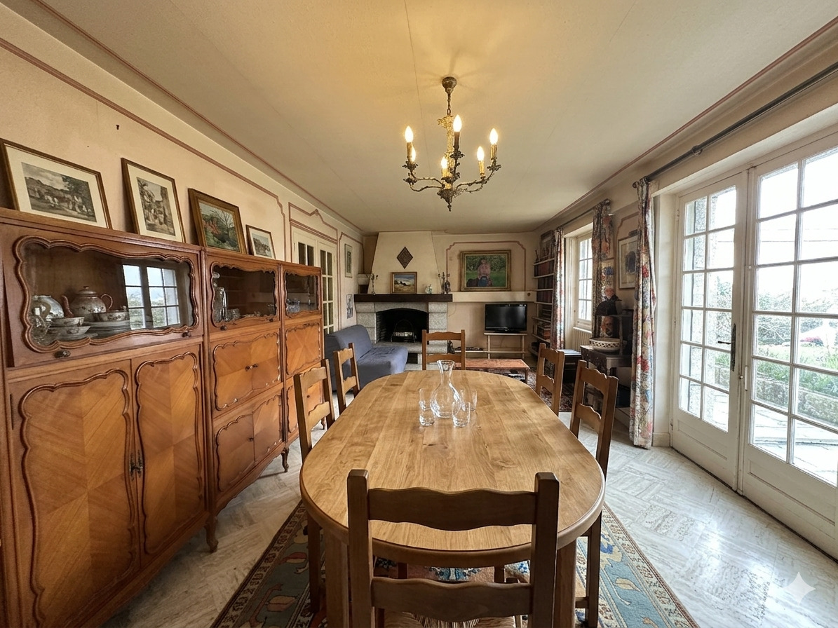 Au Coeur du Centre-Ville de Clohars-Carnoët, Ensemble Immobilier de 375 m² – Idéal Investisseur!