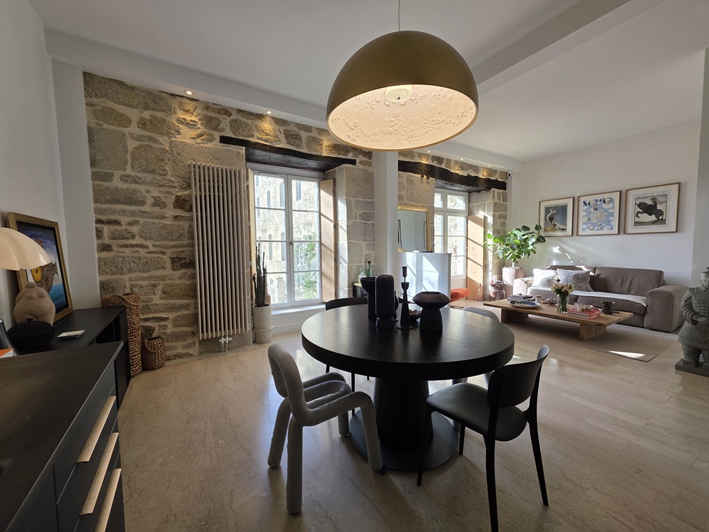 Exclusivité Agence, Quimper Centre ville, Sublime Appartement Bourgeois Lofté Avec Charme