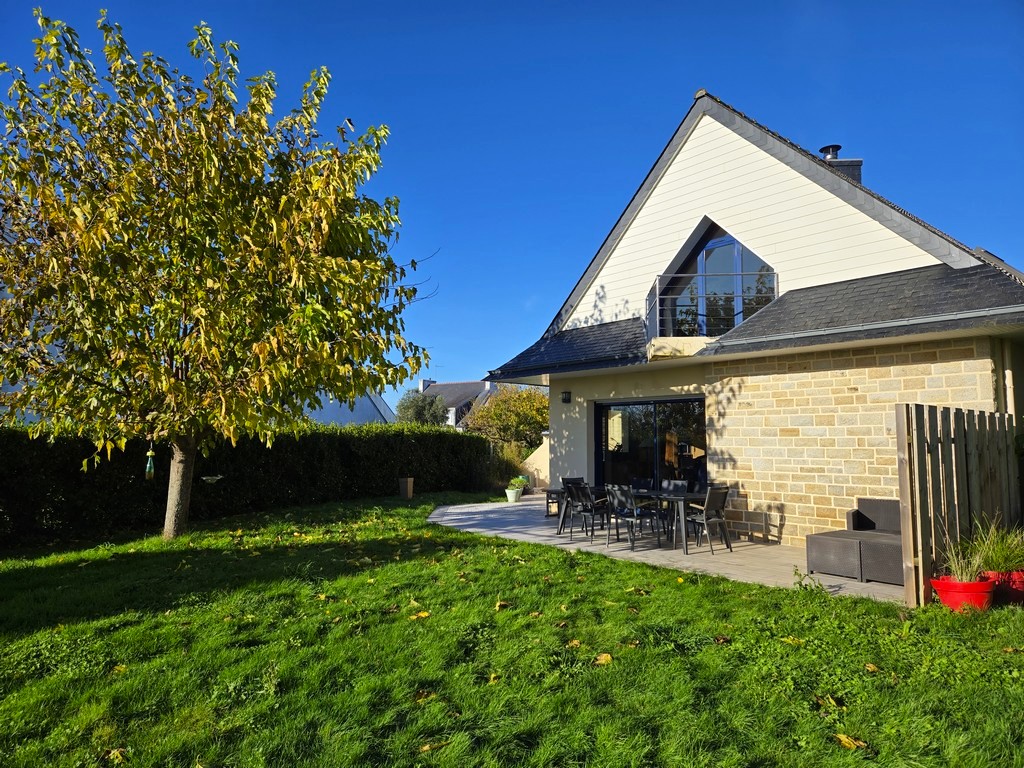 Sainte Marine- L’élégante Contemporaine (5ch) & Jardin, à Quelques pas de L’Océan & du Port