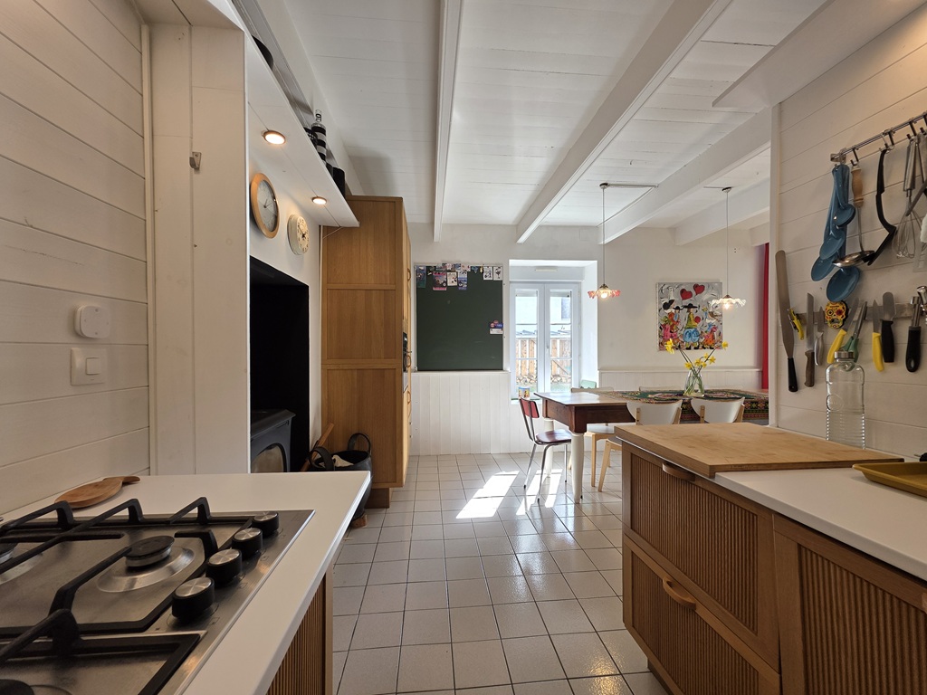 Léchiagat, au fond d’une Petite Ruelle, L’Authentique Maison de Pêcheur avec Jardin