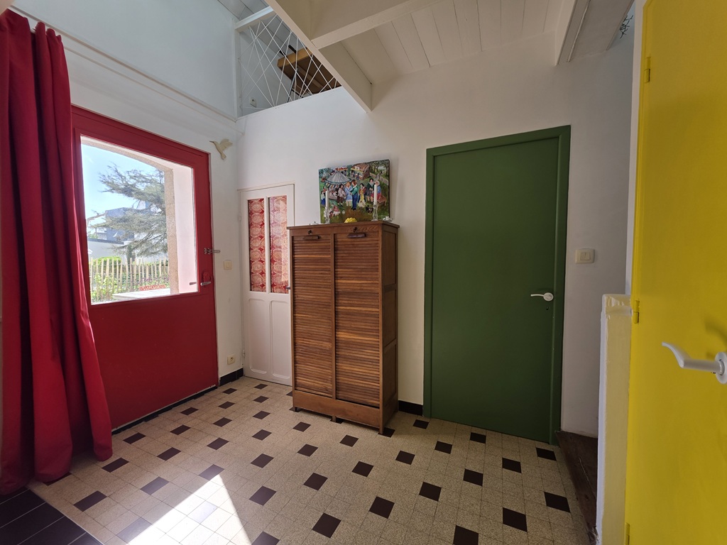 Léchiagat, au fond d’une Petite Ruelle, L’Authentique Maison de Pêcheur avec Jardin