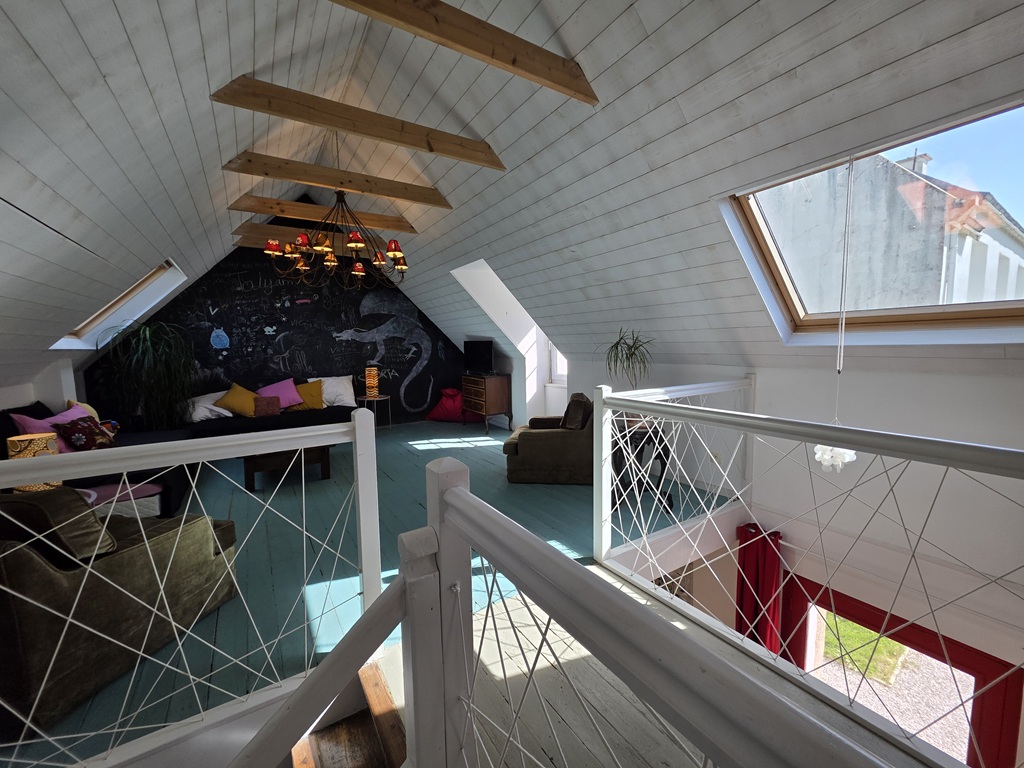 Léchiagat, au fond d’une Petite Ruelle, L’Authentique Maison de Pêcheur avec Jardin