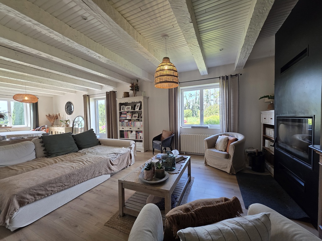 Plonéour Lanvern, Ensemble immobilier de 3 maisons dans un Parc Paysagé de 3 hectares