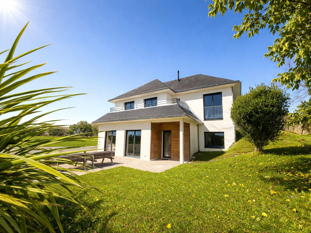 Plouhinec – Luxe & Horizon Bleu – Villa Contemporaine Avec Piscine Intérieure & Vue Mer