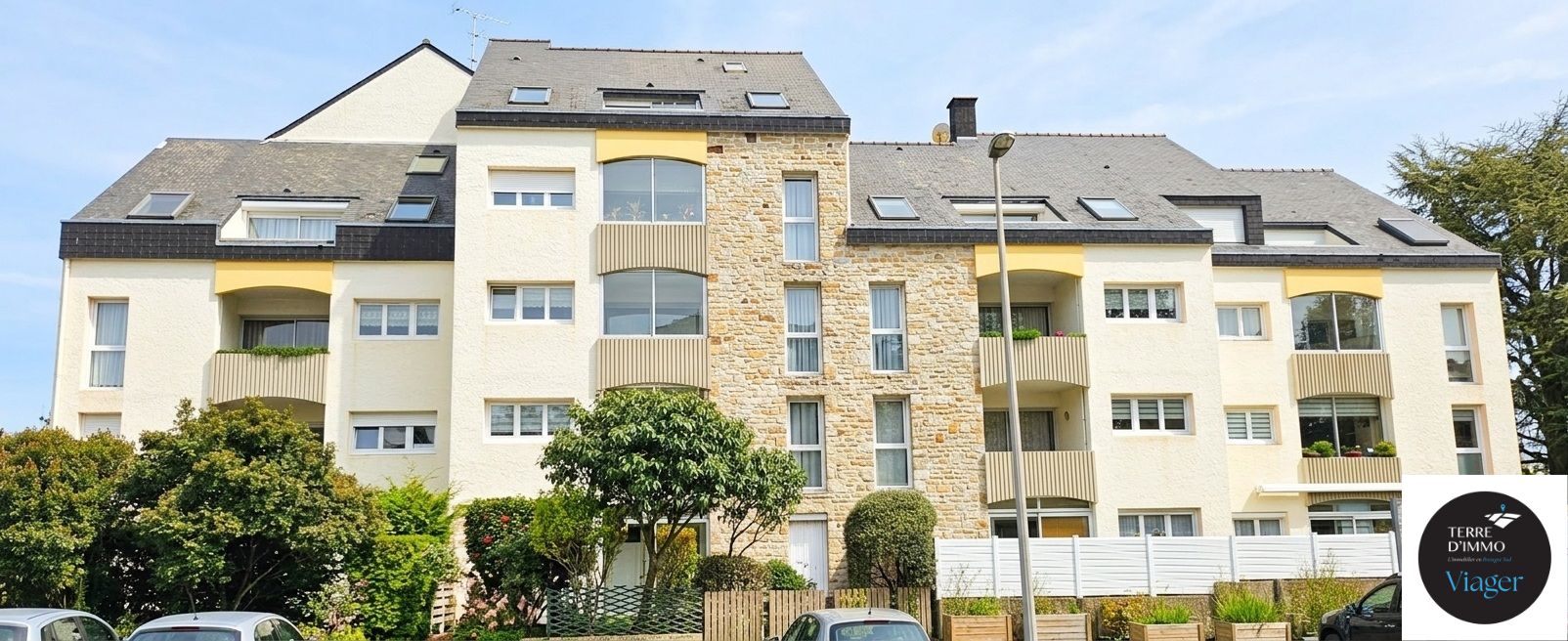 Quimper, Appartement en Viager occupé – Dame de 84 ans – Bouquet 99 850 € sans Rente