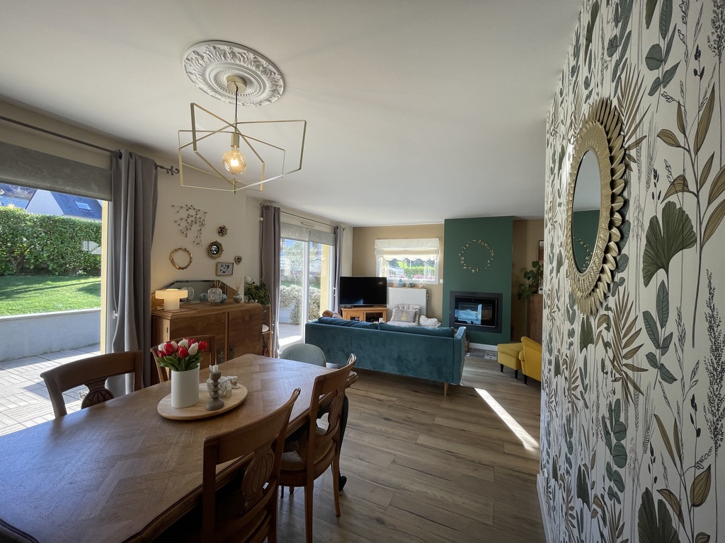 Douarnenez – Quartier de Tréboul, Ambiance “Cosy” Pour L’impeccable Contemporaine Avec Jardin & Terrasse
