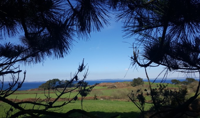 Exclusivité Agence. Poullan-Sur-Mer. Écrin de Charme &Vue Mer – Art de Vivre Entre Nature & Horizon