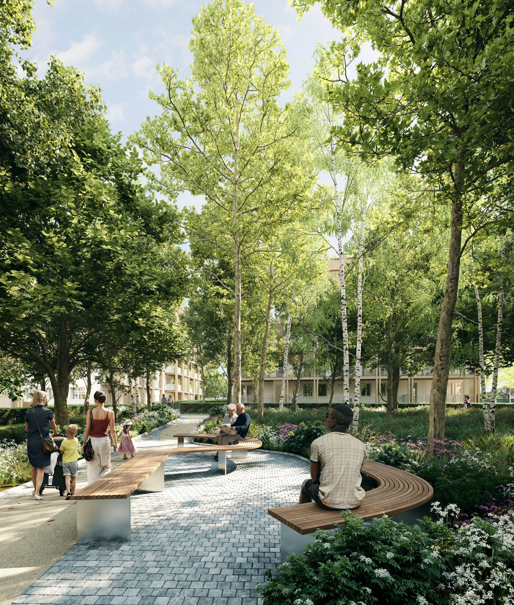 Au cœur du Bondon, Vannes — Lumineux T2 neuf au dernier étage, balcon sud-ouest