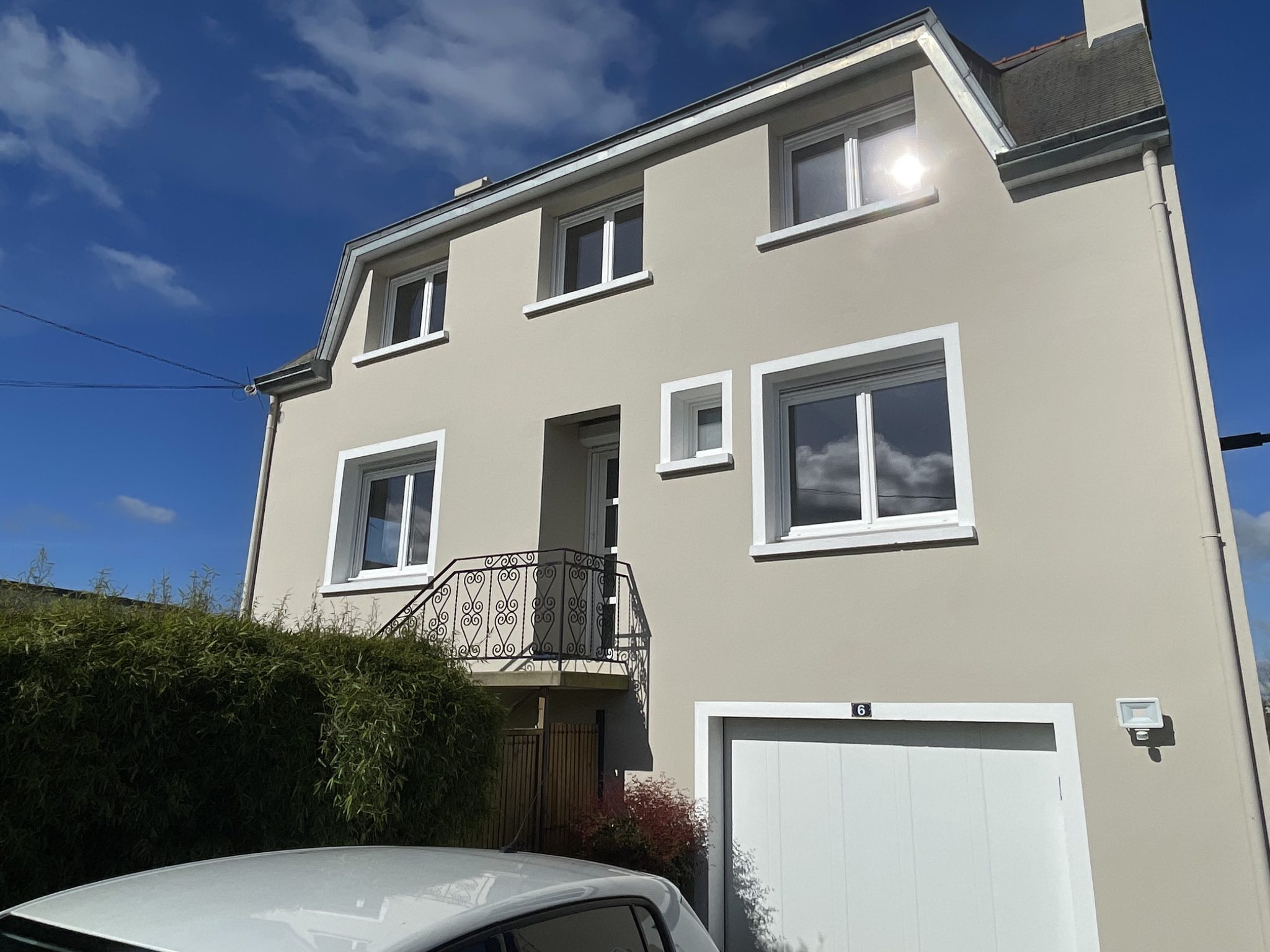 Quimper 12 mn , Rénovation Qualitative & Aboutie Pour Maison Traditionnelle (140 m²) Avec Garage & Jardin