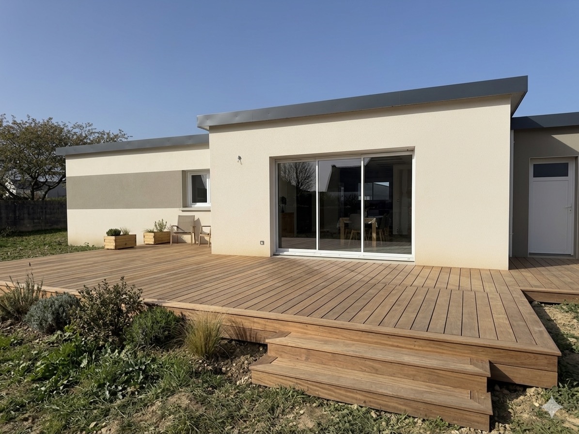 Saint-Evarzec, Maison Neuve De Plain-Pied Avec Garage & Jardin A Proximité  des Commerces & des Ecoles