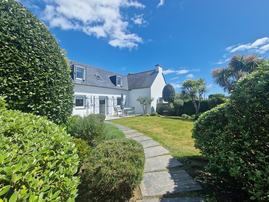 Exclusivité Agence, PENMARC’H, Ensemble de 2 maisons à l’Esprit Coté Ouest Avec Jardin Paysagé