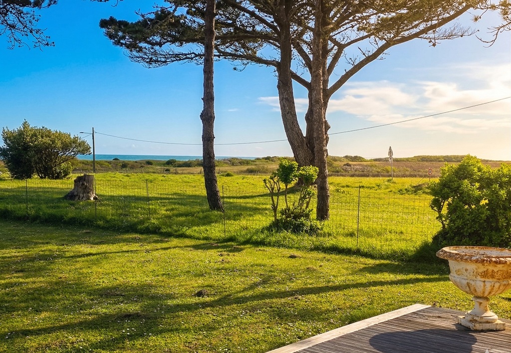 Penmarch, VUE MER pour vaste Maison Contemporaine (240m²) Avec Jardin de 1830 m²