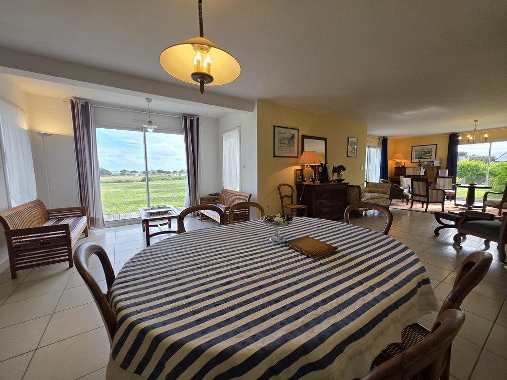 Penmarch, VUE MER pour vaste Maison Contemporaine (240m²) Avec Jardin de 1830 m²