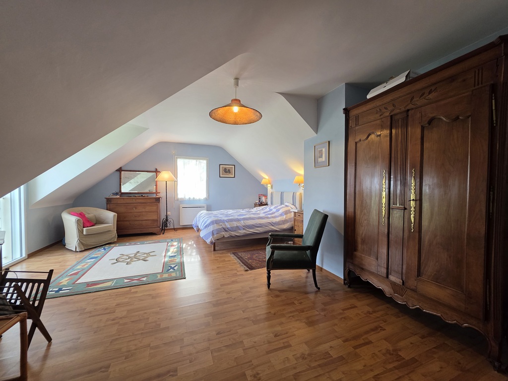 Penmarch, VUE MER pour vaste Maison Contemporaine (240m²) Avec Jardin de 1830 m²