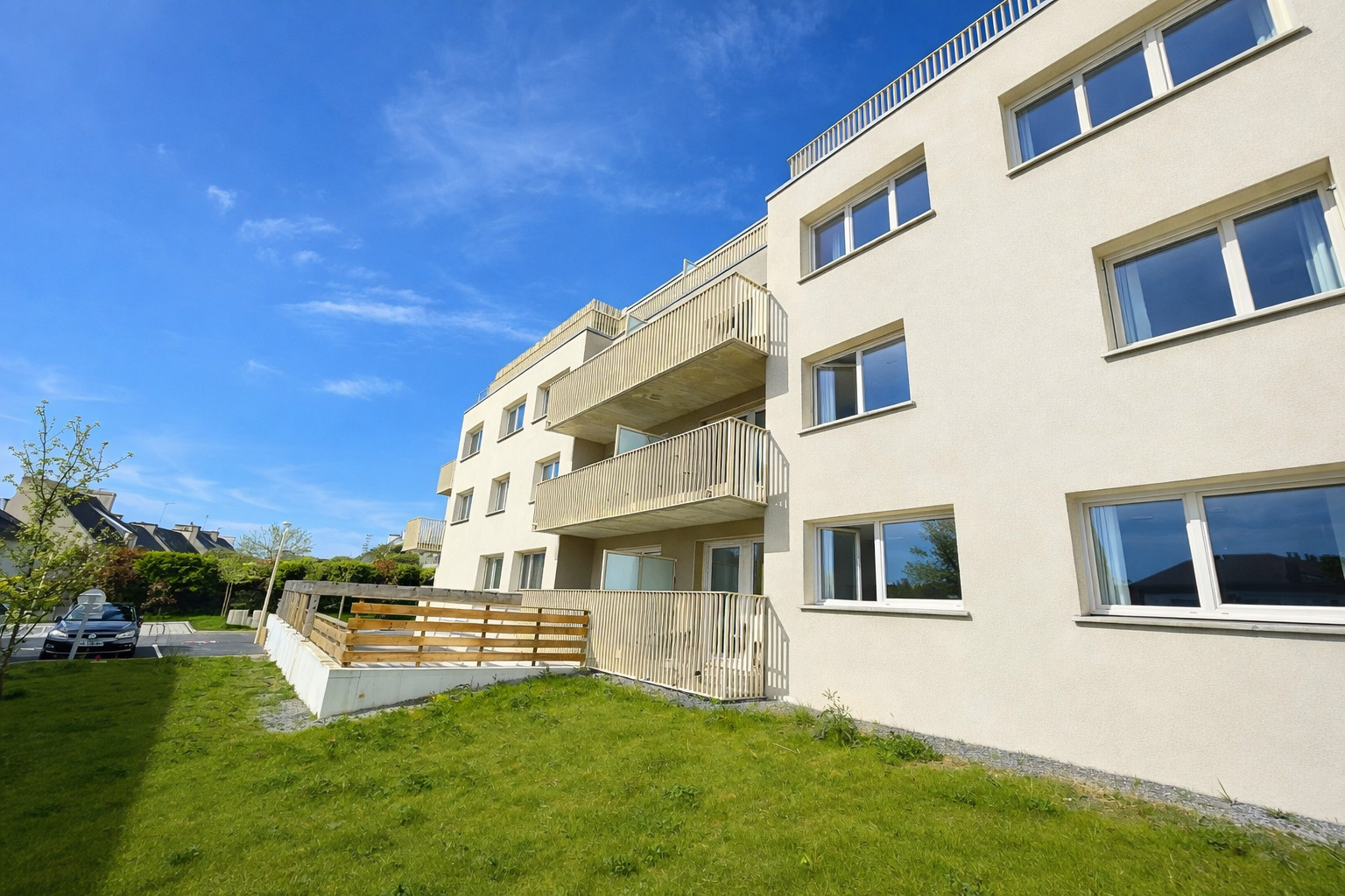 Quimper Kerfeunteun Résidence de Standing de 2025 Pour l’Impeccable T2 ( 47 m²) avec Terrasse & Parking