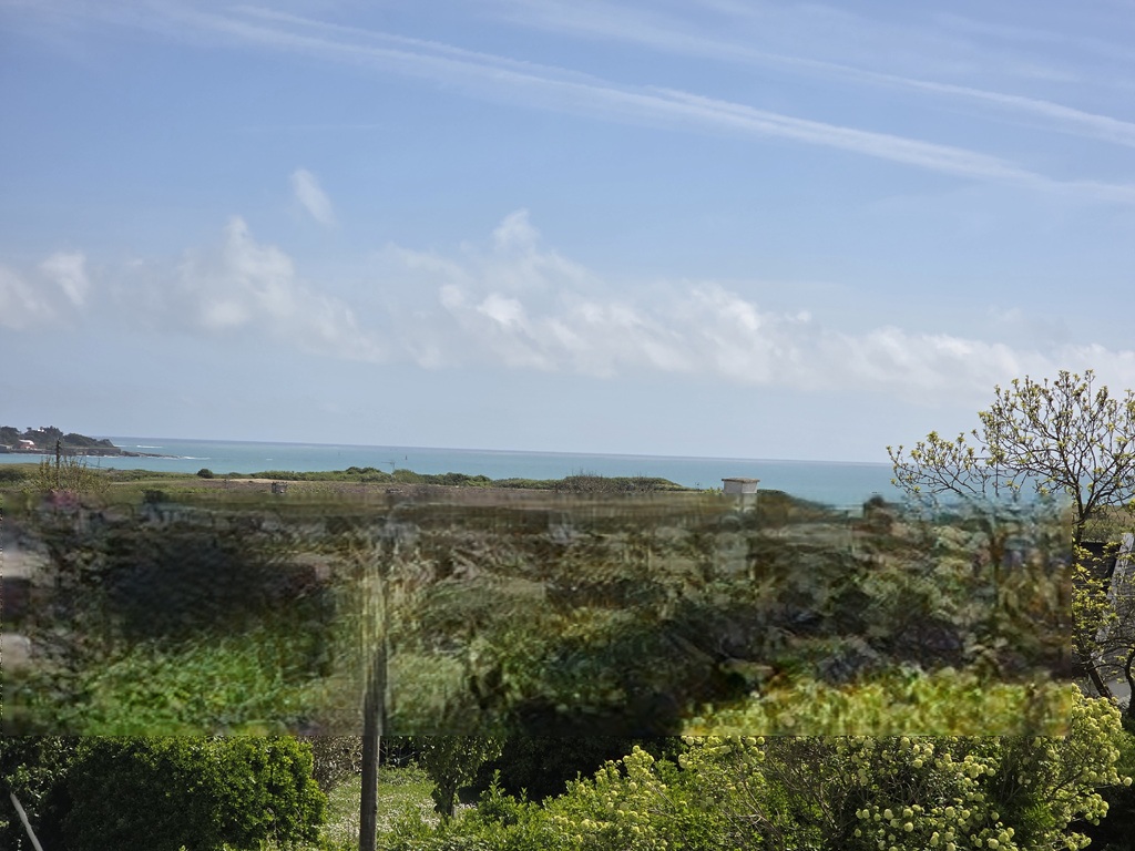 PENMARC’H, Vue mer et Plage à pied, Maison 50′ Entièrement rénovée 5 chambres, et Jardin Clos