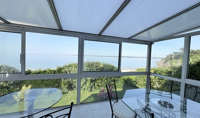 Concarneau, Vue Océan Panoramique & Accès Direct Plage Pour  Maison Familiale Avec Jardin