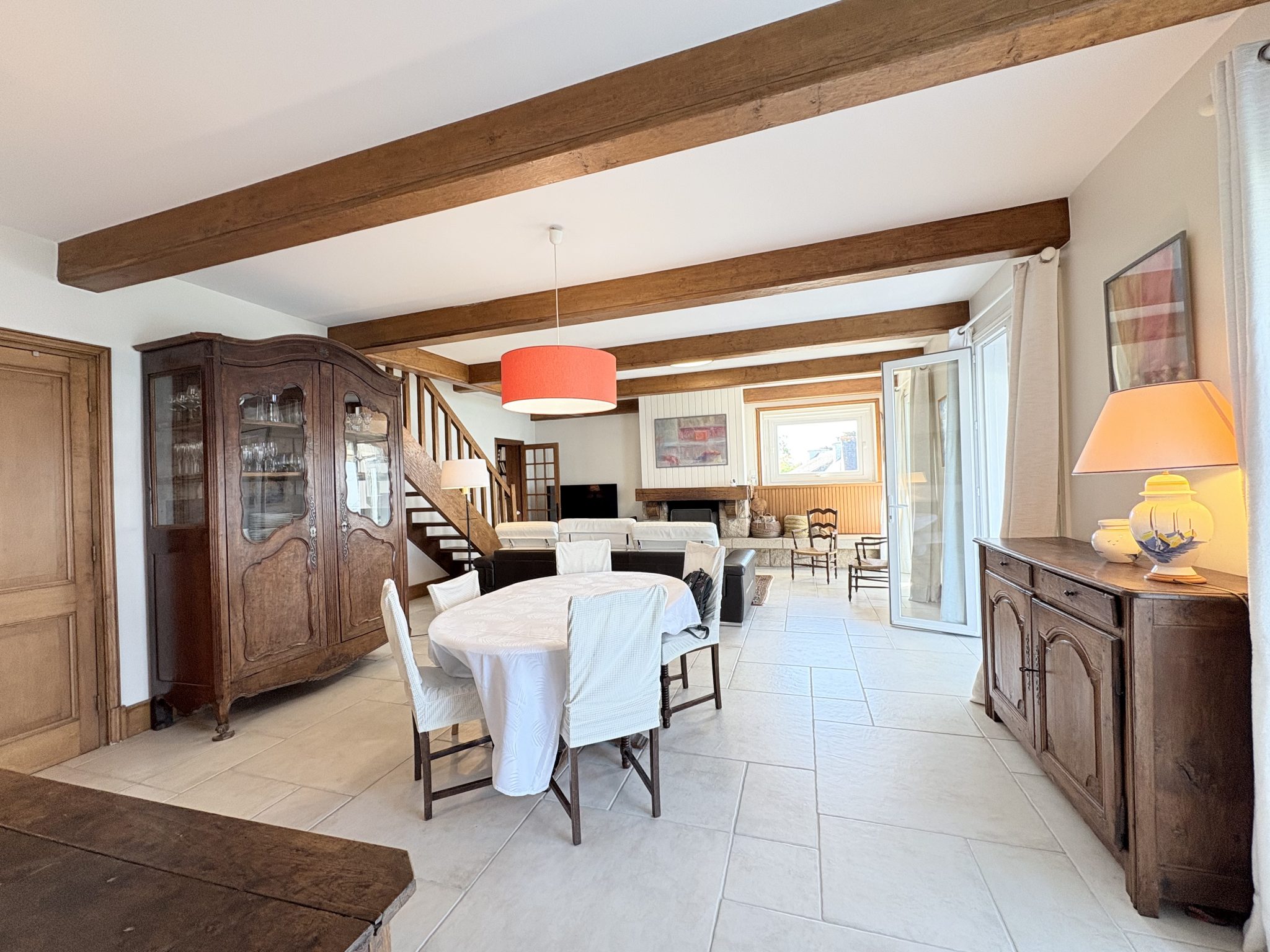 Concarneau, Vue Océan Panoramique & Accès Direct Plage Pour  Maison Familiale Avec Jardin