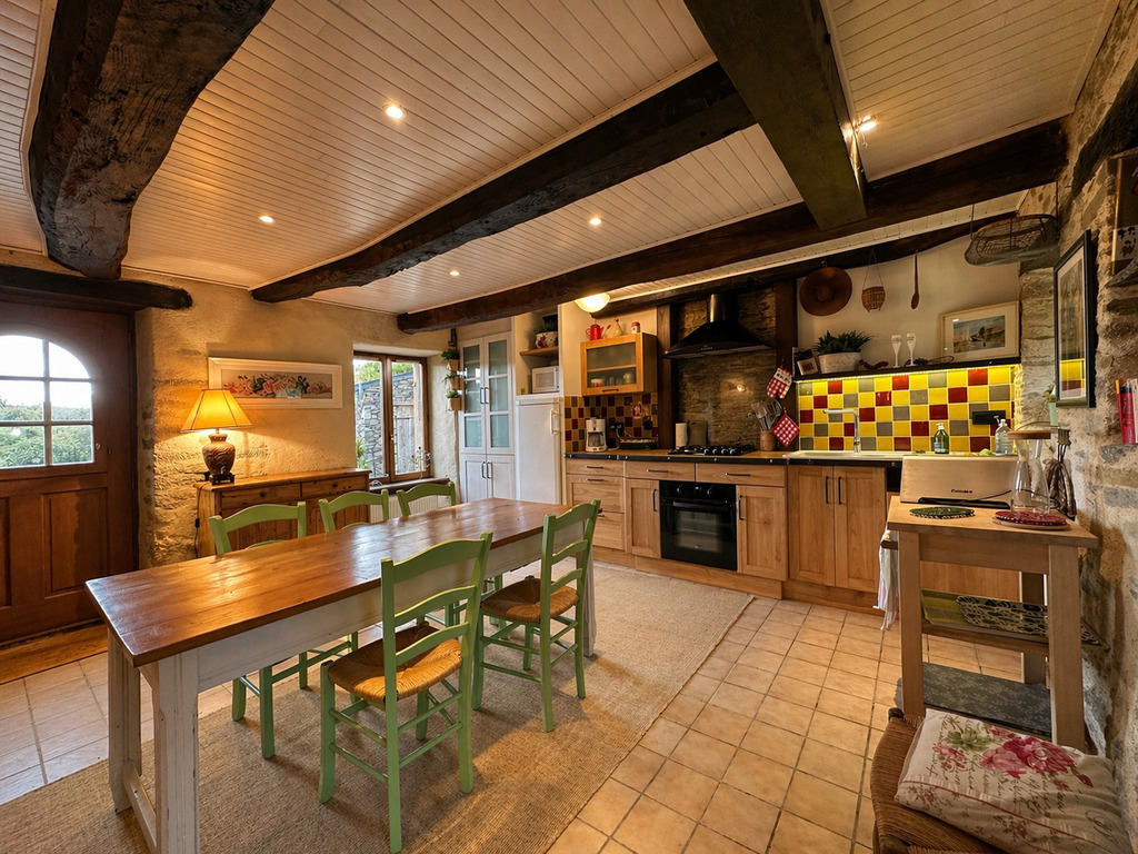 Longère du XVIIIe siècle rénovée – Un écrin de nature au cœur des Monts d’Arrée