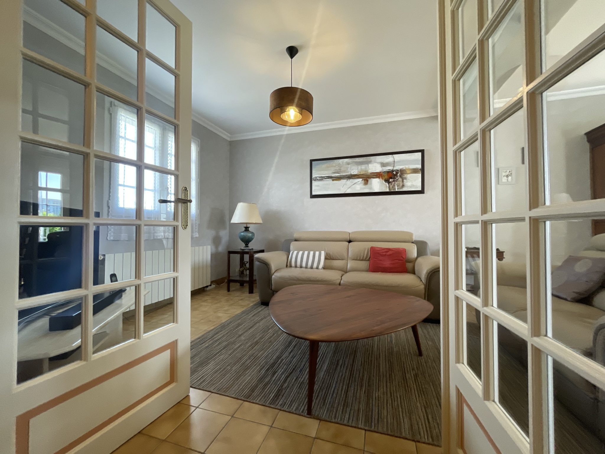 Exclusivité Agence , Quimper Kerfeunteun , Coquette Maison Néo-Bretonne ( 120m²) & Son Jardin Arboré Sur Sous-Sol