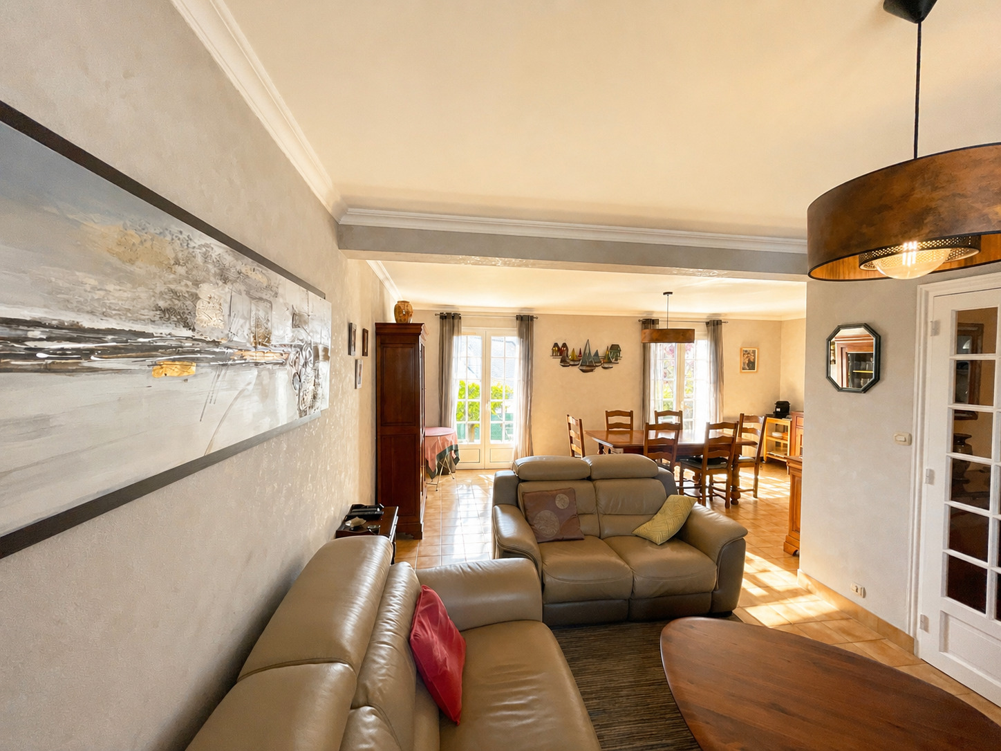 Exclusivité Agence , Quimper Kerfeunteun , Coquette Maison Néo-Bretonne ( 120m²) & Son Jardin Arboré Sur Sous-Sol