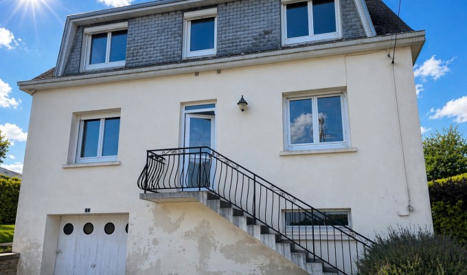 Quimper 15mn, Fort Potentiel Pour Maison Traditionnelle (135m²) Avec Jardin Sur Sous-Sol