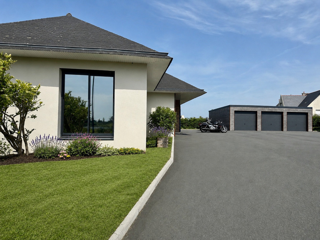 Plouhinec – Luxe & Horizon Bleu – Villa Contemporaine Avec Piscine Intérieure & Vue Mer