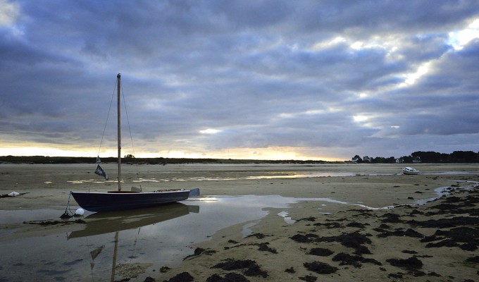 Bénodet EMPLACEMENT Exceptionnel sur La Mer blanche pour MAISON de 150 m² sur 1.5hectares