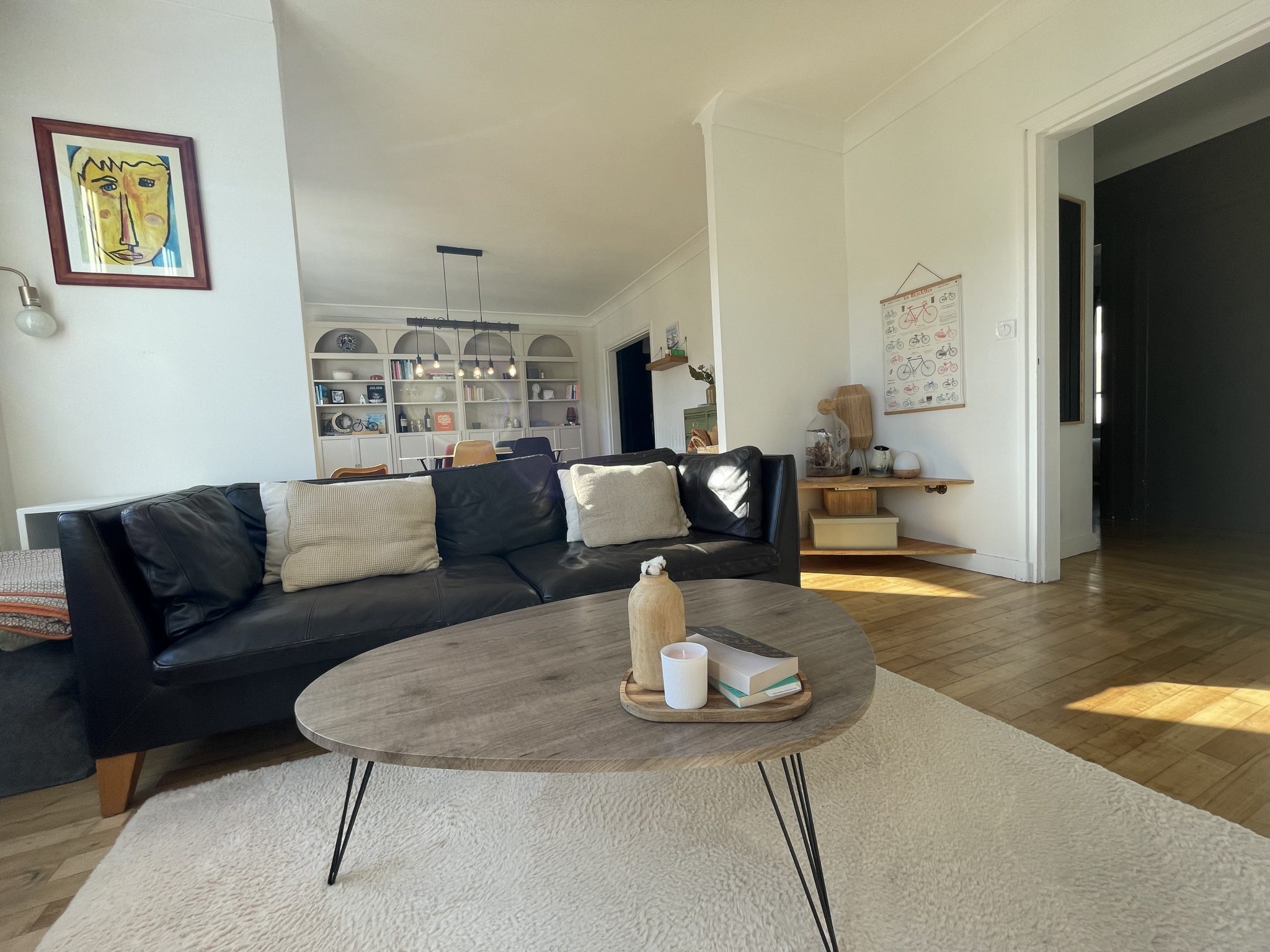 Quimper Centre – Appartement T3 (80m2) proche de la Gare avec Cave & Garage